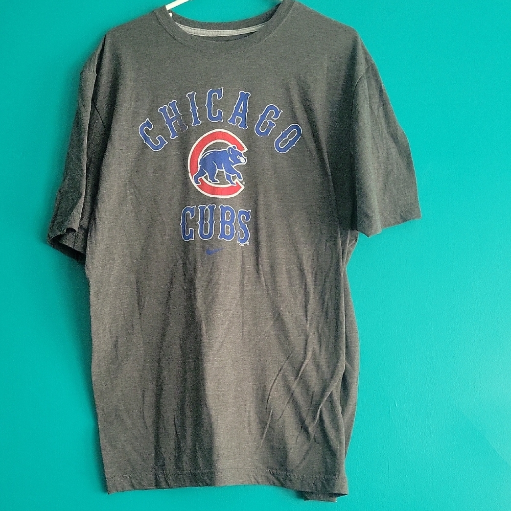 Nike Chicago Cubs Dark Gray T-Shirt